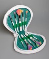 10PCS Professina Brush Set Makeup Brush with Shell Bag