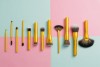 15 PCS Professional Makeup Brush Synthetic Hair Metal Handle