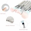 Diamond bling makeup brush set high quality