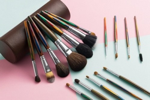 Powder Foundation Eye Shadow Blush Blending Cosmetics Makeup Brushes Set