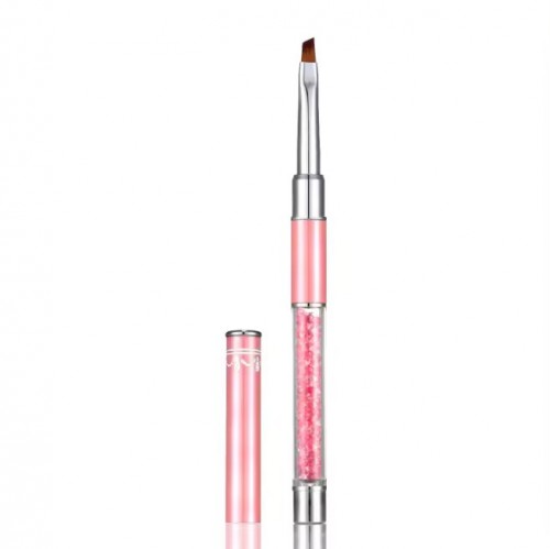 Pink Diamond Handle UV Gel Nail Brush