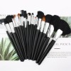 Professional Makeup Brush Set with High Quality Animal Hair for Makeup Artist