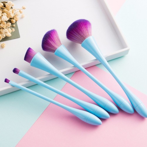 Vegan 5PCS Cosmetic Brush Set Makeup Brush Cosmetics