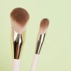 Single Slanted Cream Foundation Brush