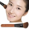 Best Quality Pony Hair Angled Facial Brush Custom Facial Blush Brush