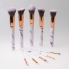 2018 Hot Sale Gift Marble Makeup Brushes Wtih Customized Packaging Cosmetic Brush Set