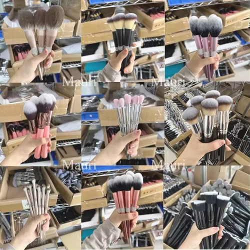 Professional White Single Makeup Brush Tools