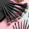 High Quality 20PCS Synthetic Hair Professional Brush Set Makeup Brush with Fold Pouch