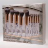 10PCS Marble Handle Makeup Brushes with Customized Package