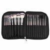 Makeup Brush Set with Sythetic Hair Sable Hair Pony Hair Goat Hair