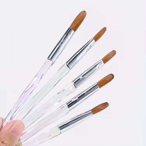 Fashion Acrylic Handle Nail Brush