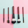 Whole Sale 5PCS Cosmetic Brush Set Makeup Brush with Holder