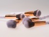 2018 Hot Sale Gift Marble Makeup Brushes Wtih Customized Packaging Cosmetic Brush Set