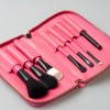 7PCS Travel Brush Set Makeup Brush with Zipper Bag