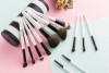 Factory Direct 12PCS Cosmetic Brush Set in Natural Hair and Synthetic Hair