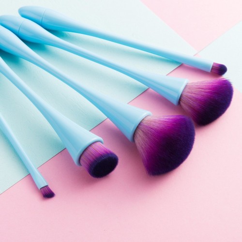 Vegan 5PCS Cosmetic Brush Set Makeup Brush Cosmetics