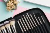 High Quality Professional Synthetic Hair Makeup Brush Set with Zipper Pouch