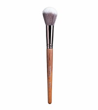 Sustainable Wooden Makeup Brush Set with High-Quality Synthetic Fibers